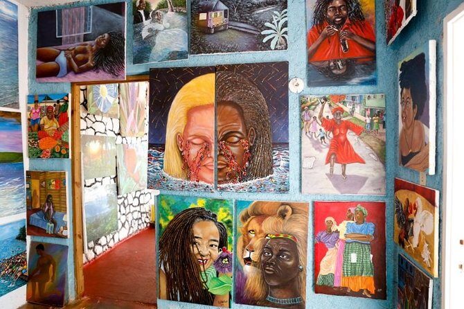 Ahhh Ras Natango Gallery and Garden Private Transfer - Ahhh Ras Natango: a hilltop art-and-garden break in Montego Bay