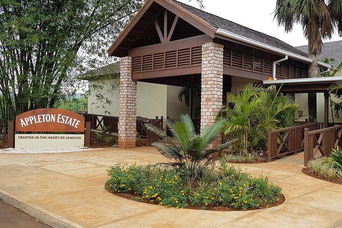 Appleton Estate Rum Tour and Tasting from Negril - Entering Appleton Estate grounds: tour flow at the Joy Spence experience