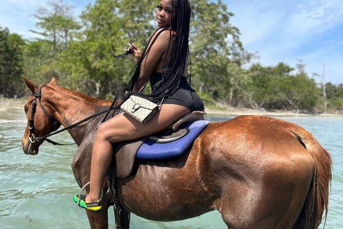 ATV , Bamboo Rafting & Horseback Ride Tour From Montego Bay - St. Ann’s Bay Horseback Ride: Jungle Trail + Sea Swim