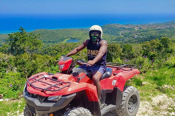 ATV , Bamboo Rafting & Horseback Riding tour from Montego bay - Stop on the White River: Calypso Bamboo Rafting in Clear Water