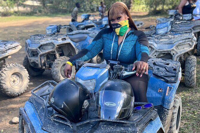 ATV & Bamboo Rafting With Limestone Foot Massage. - Accessibility and comfort: a realistic look