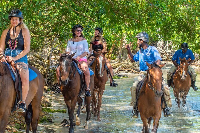 ATV, Horseback Ride, Zipline, Falls Climb + Lunch from Ocho Rios - A Full-Day Mix: Dunn’s River, Zipline, ATV, and the Sea Horseback Ride