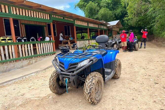 ATV, Ricks Cafe and 7 Mile Beach - The Ultimate 3!! - Stop 1: Jamwest Motorsports ATV Hour Through Wooded Trails and Sand