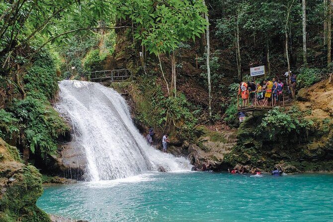 ATV Ride, Spanish Bridge, Blue Hole & Secret Falls-Private Tour - Old Spanish Bridge: A 17th-Century Stop Worth the Photo Time
