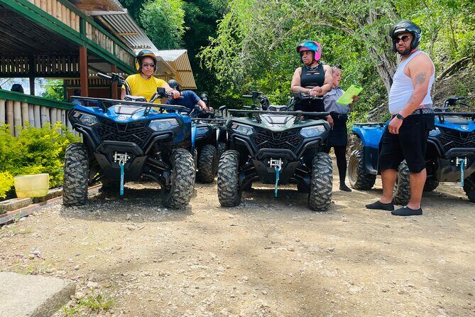 ATV Tour, Limestone Bamboo Rafting and Transportation - Sandy Bay ATV Riding: Muddy Puddles and Jungle-Style Tracks