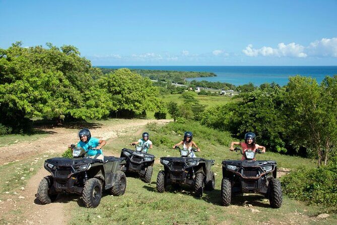 ATV, Zipline, Horseback, Bamboo Rafting & Catamaran Boat Jamaica - Zipline over the treetops: the view is part of the reward