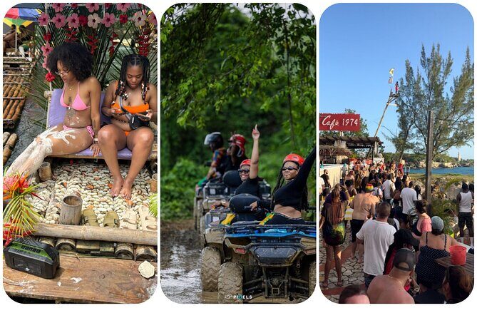 Bamboo Rafting, ATV and Ricks Café in Jamaica Tour - Key highlights