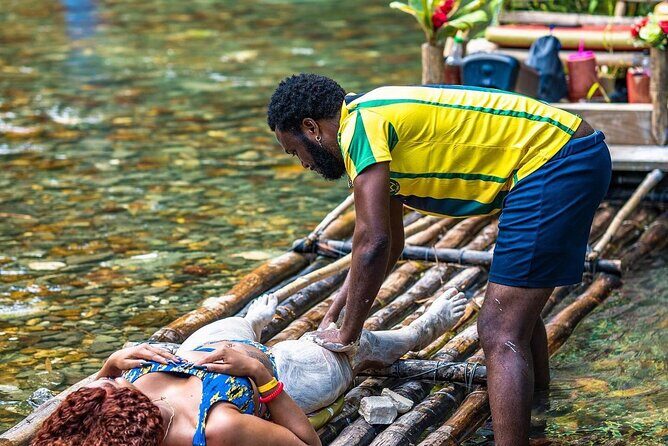 Bamboo Rafting, ATV & Ricks Cafe Combo Tour From Montego Bay - Lethe Estate Bamboo Rafting: A Scenic 40-Foot Ride Plus Limestone Foot Massage