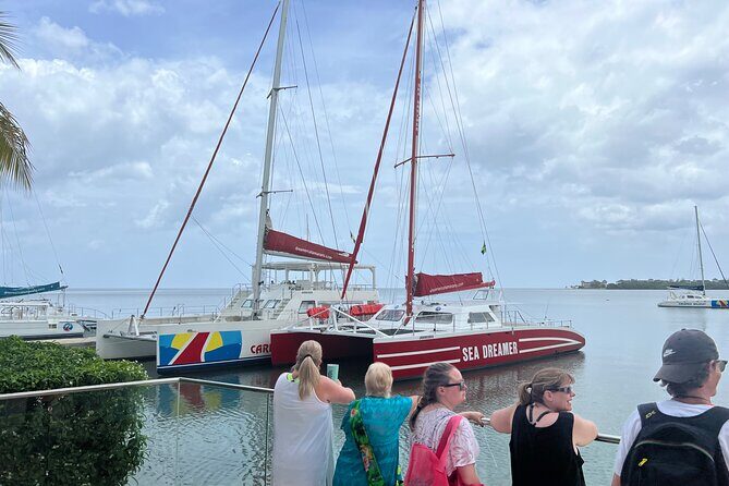 Bamboo Rafting, Catamaran Party Boat & Snorkeling In Montego Bay - Food and drinks: what you get, and the cash-only bar reality