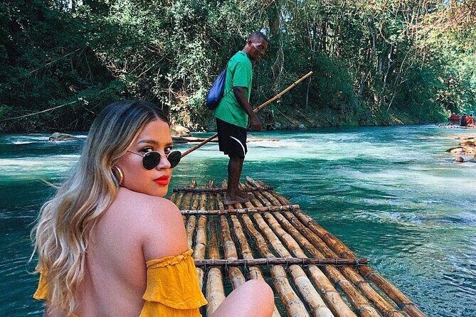 Bamboo Rafting Limestone Foot Massage/Negril 7 Miles Beach/Ricks Cafe Combo - Bamboo Rafting on Jamaica’s Calm Rivers (Plus Limestone Foot Massage)