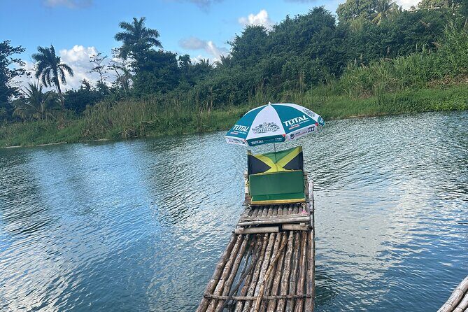 Bamboo rafting on the great river -Transportation only - On the water at Lethe: bamboo rafting, coconut water, and sugar cane