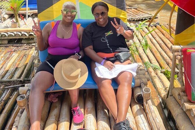 Bamboo Rafting w/ Limestone Massage Montego Bay Jamaica - Limestone massage on the river: why your feet get the spotlight