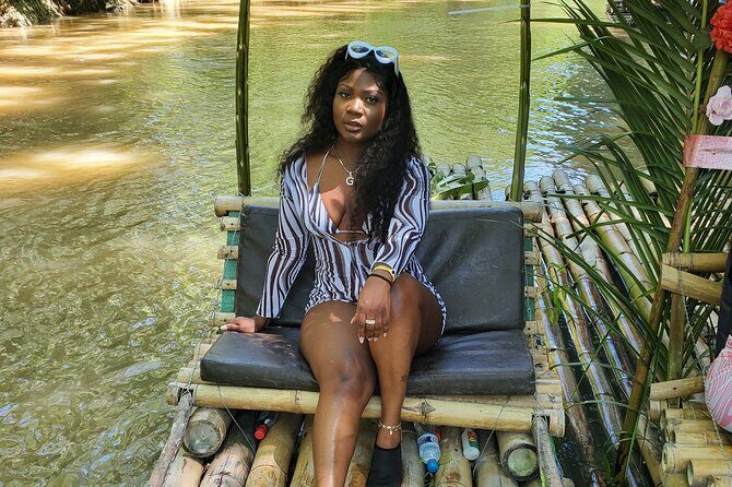 Bamboo rafting with limestone foot massage. - Limestone foot massage: the comfort stop you’ll actually look forward to