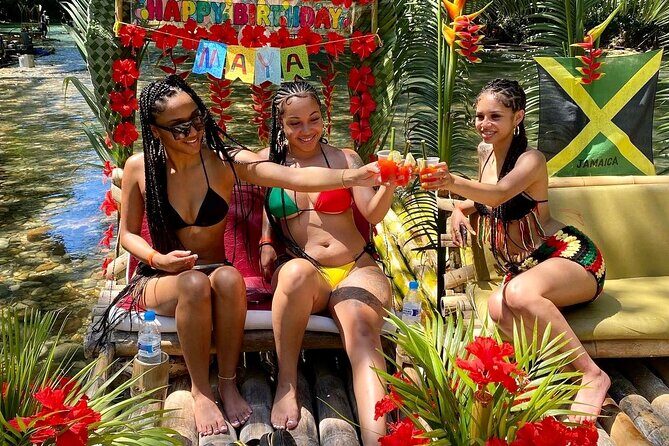 Bamboo Rafting with Limestone Foot Massage Montego Bay - Limestone foot massage on the raft: a soothing twist