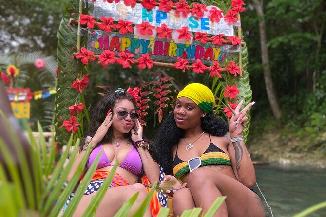 Bamboo Rafting with Limestone Foot Massage Montego Bay - Lethe River bamboo rafting: calm water, close views