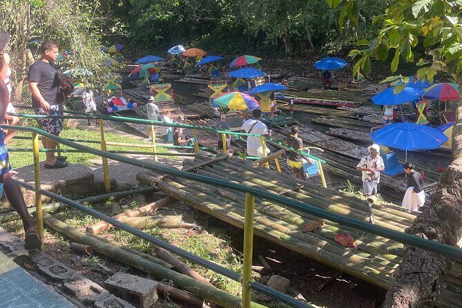 Bamboo Rafting with Limestone Foot massage then Margaritaville. - The countryside ride is where the tour starts to feel personal