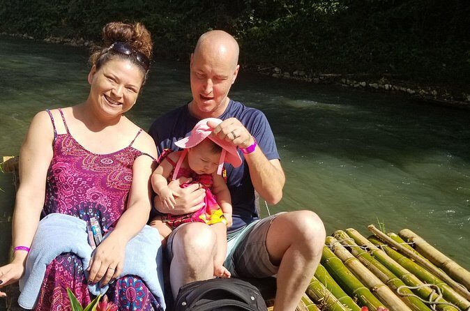 Bamboo River rafting with Limestone massage - Refreshments on board: coconuts, Red Stripe, and the real vibe