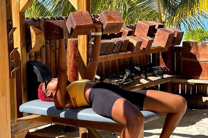 Beach Gym Workout on the World Famous 7 Mile Beach in Negril - Equipment, Towels, and What You Should Plan to Bring