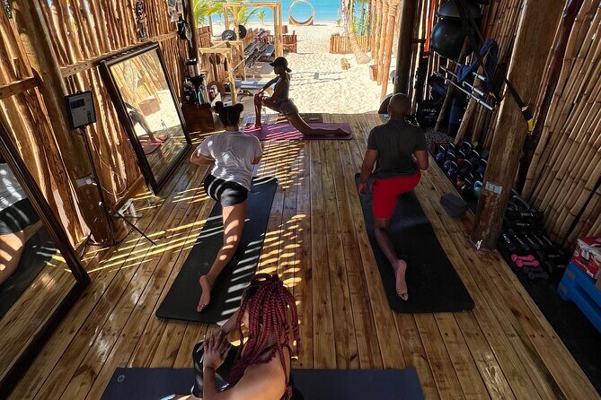 Beach Gym Workout on the World Famous 7 Mile Beach in Negril - Meeting at Exxotic Fitness Beach Gym (Negril’s Beachfront Start)