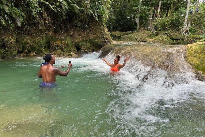 Benta River & Falls Private Tour From Montego Bay - Private tour value: A/C ride, admission included, and guide support