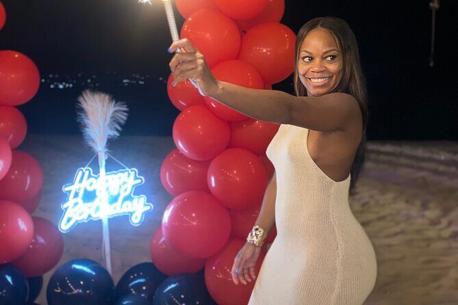 Birthday Dinner On Beach In Montego Bay Jamaica - Food Choices That Actually Let You Personalize the Night