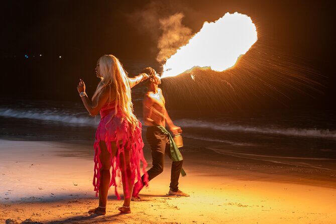 Birthday Fire Show experience in Montego Bay - The fire dancer performance: fun pacing plus photo-friendly energy