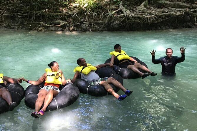 Blue Hole Adventurous and Relaxing River Tubing water Activities in Ocho Rios - Guide quality and small moments that make the day smoother