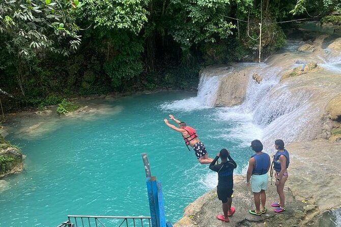 Blue Hole and Beach from Cruise ship Ports or Hotels in Ocho Rios - How much time you really get at Blue Hole