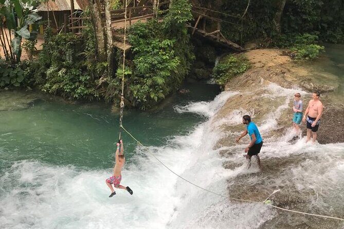 Blue Hole and Dunn's River Adventurous and hiking waterfalls from Ocho Rios - FAQ