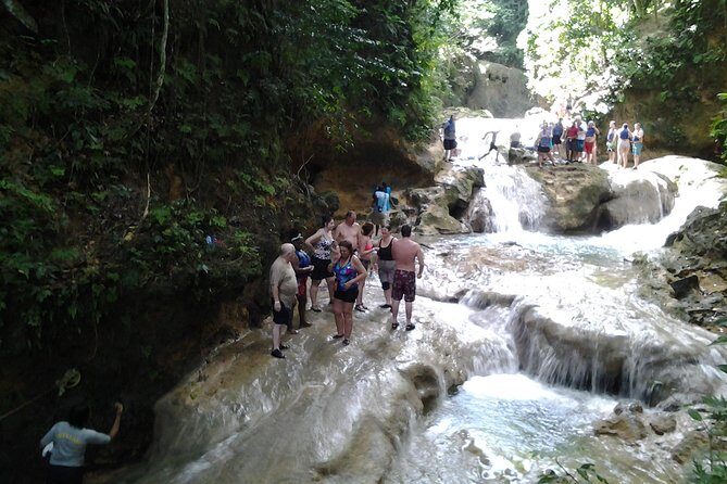 Blue Hole and River Tubing from Montego Bay - The guide difference: Trevor Hudlin Tours and the people who run the day