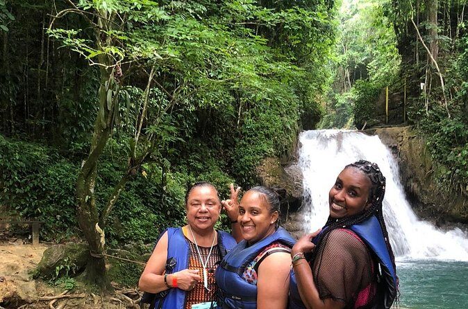 Blue Hole and Souvenir Shopping Ocho Rios (Transportation Only) - Blue Hole Water Falls: Rope Swings, Rock Steps, and Level Pools