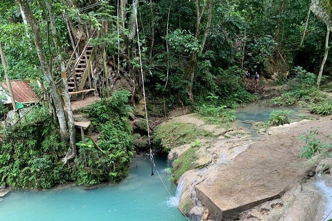 Blue Hole & Dunn's River Falls with Lunch from Negril - Lunch Included: Plan Your Eating Like a Wet-Day Trip