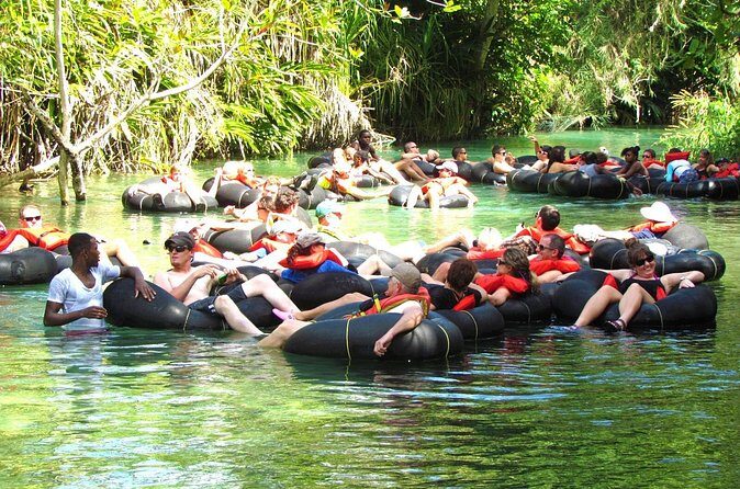 Blue Hole Falls & White River Tubing from Falmouth Jamaica - The Blue Hole Secret Falls portion: more than just pretty water