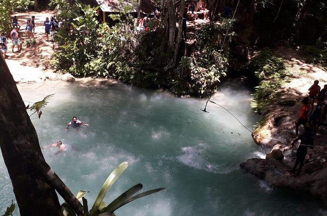 Blue Hole from Ocho Rios - Safety first: life jackets, uneven footing, and following instructions