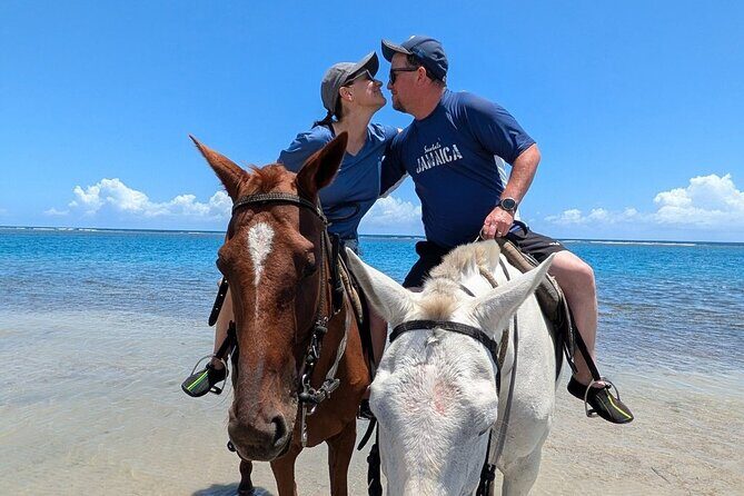Blue Hole, Horseride with Swim and Bamboo Rafting Ocho Rios - Coastal horseback riding: culture talk plus a swim finish