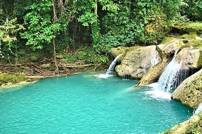 Blue Hole & Konoko Falls Park Combo Tour from Montego Bay - Guides Like Kevin (and Kuran) Can Make the Whole Day