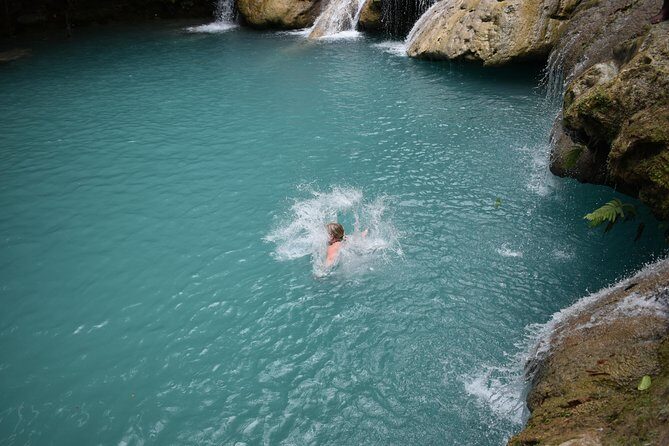 Blue Hole plus Secret Falls & Dunn's River Falls from Grand Palladium - Skip-the-line entry and guide support that actually helps