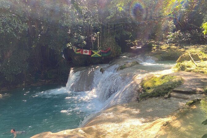 Blue Hole Secret Falls from Falmouth - Ann’s A1 Tours and Transfers: the human factor that can make or break the day