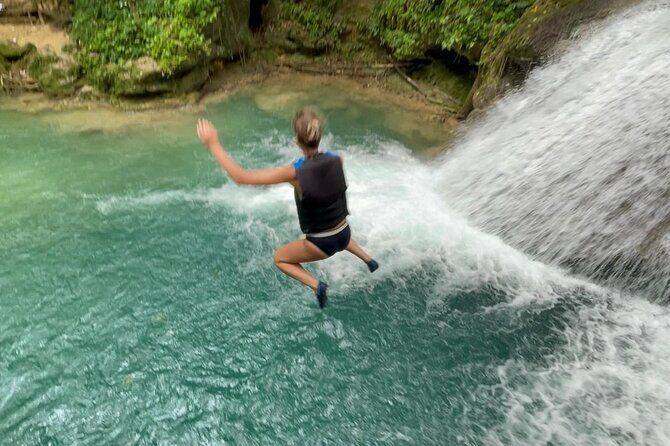 Blue Hole Secret Falls from Falmouth - What to pack and how to handle an active water stop
