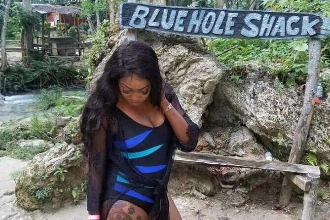 Blue Hole Secret Falls Private Tour - Lunch at Scotchies Outdoor Garden Restaurant: Jerk Chicken Without the Detour