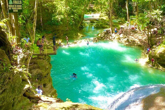 Blue Hole Secret Falls, White River Rafting, and River Tubing from Ocho Rios - A perfect Ocho Rios mix: waterfalls plus tubing plus rafting