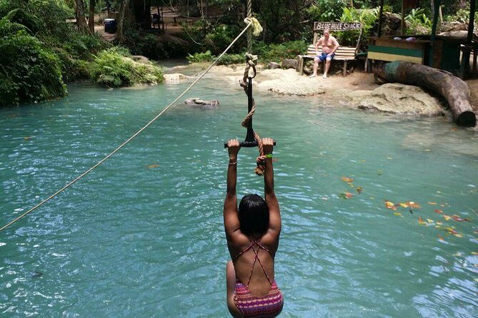 Blue Hole Waterfall & Beach Break Shore Excursion from Port of Falmouth - Price and value: what you’re really paying for at $102.57