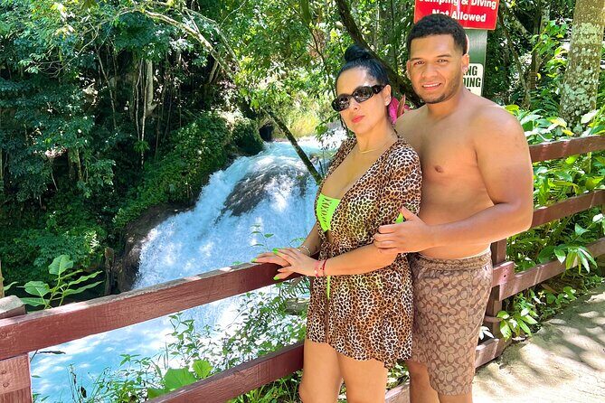 Blue Hole Waterfalls and Bamboo Rafting with Transportation - Price and what you actually get for $139
