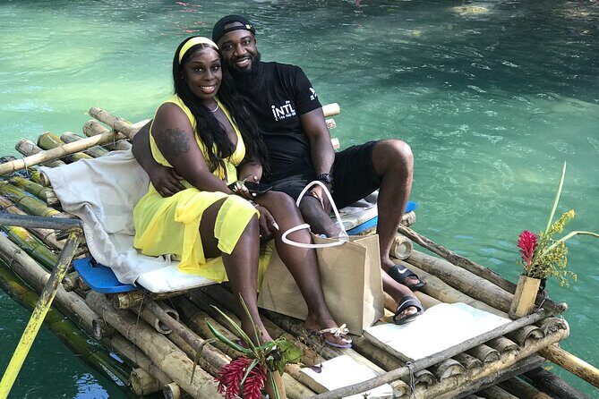 Blue Hole Waterfalls + Bamboo River Rafting Tour from Ocho Rios - Rope swings and jumps: choose your comfort, not someone else’s