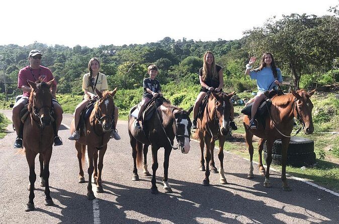 Blue hole waterfalls + horseback riding combo tour from Ocho Rios - Blue Hole + horseback from Ocho Rios: the quick pitch
