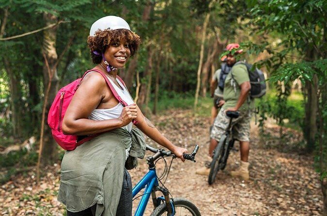Blue Mountain Bicycle Tour from Montego Bay - The waterfall break: how to make the swim part worth it