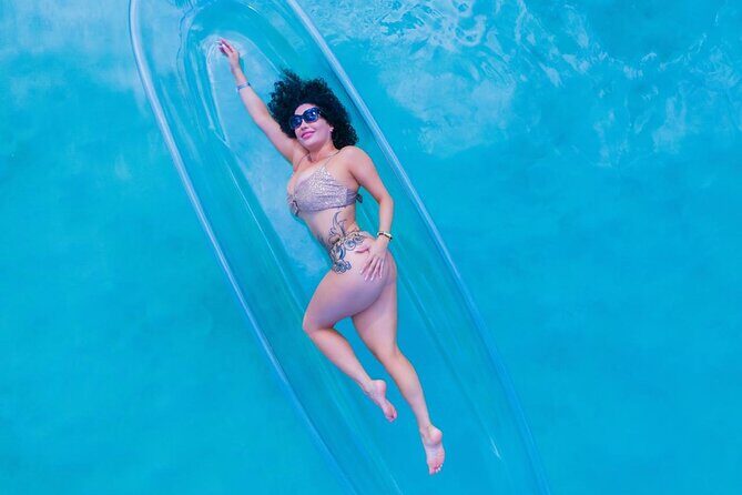 Clear kayak Drone Photo Shoot - Clear kayak + drone in Montego Bay: the idea that makes it worth your time