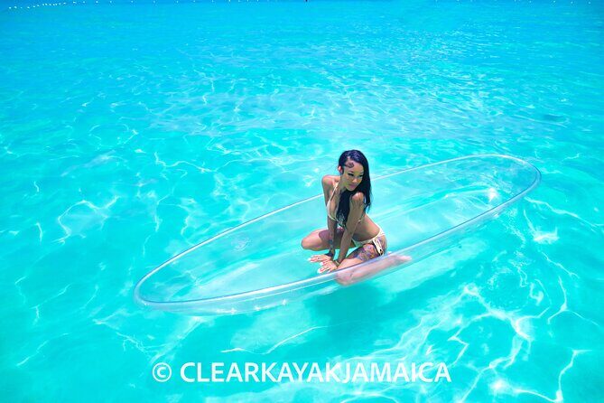 Clear Kayak Drone Video & Photoshoot near Ocho Rios Jamaica - How to Prepare for the Poses (So You Look Natural)