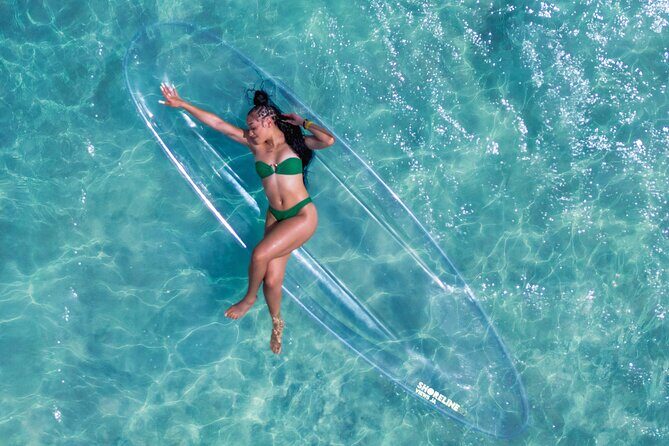 Clear Kayak Photoshoot in Montego Bay - Clear Kayak at Burwood Beach: what makes the photos look different