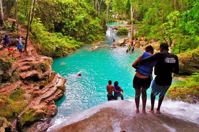 Cool Blue Hole from Ocho Rios - The On-Site Photo Sales: Fun, But Double-Check
